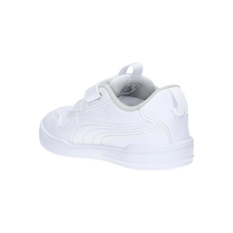Zapatillas Casual Infantil Para Niños Puma Multiflex SL V Color Blanco-380741-06