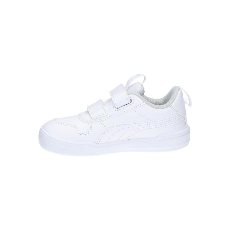 Zapatillas Casual Infantil Para Niños Puma Multiflex SL V Color Blanco-380741-06