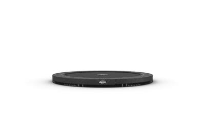 Trampolin BERG Elite InGround Rund Anthrazitgrau 380