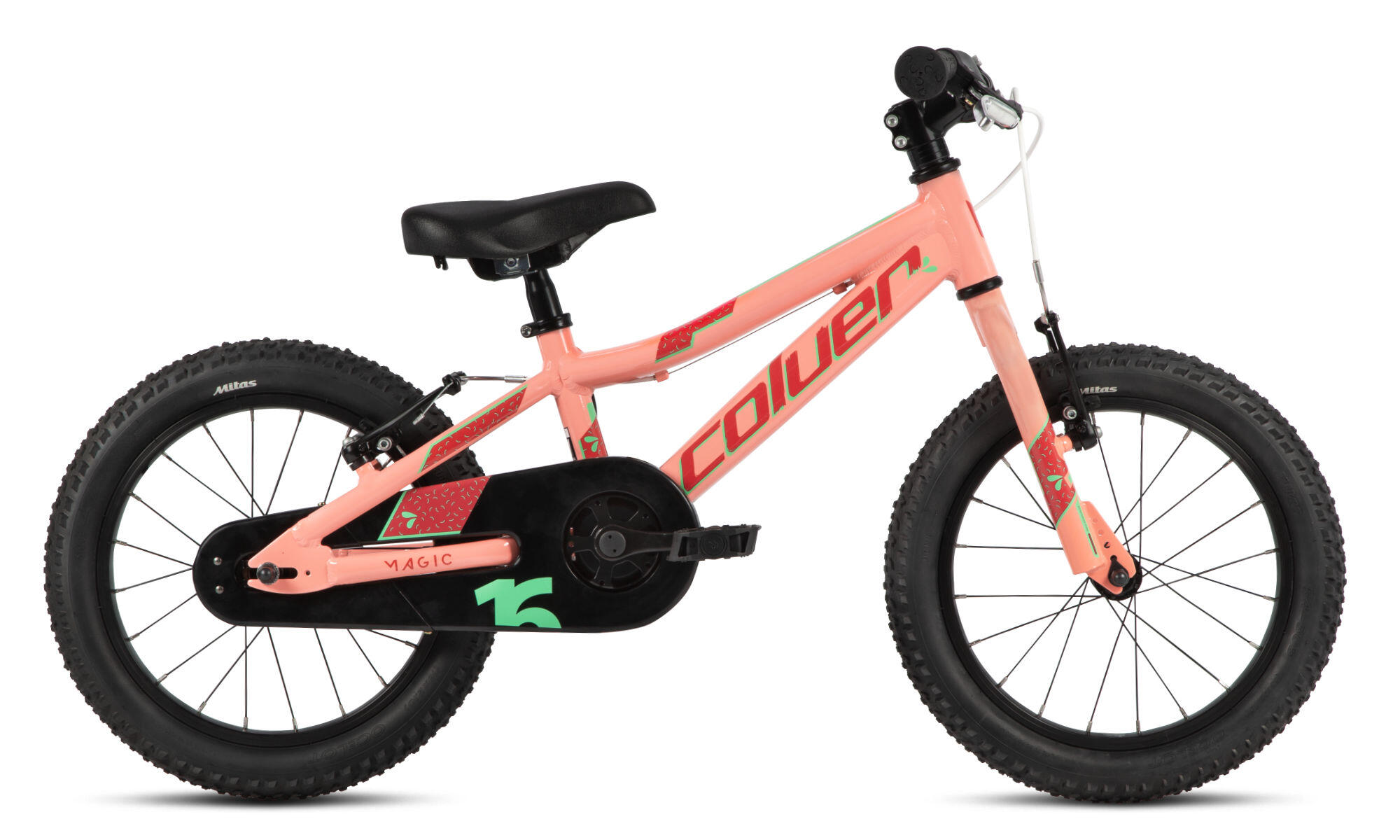 Bicicleta infantil 16" coluer magic ss vb salmón