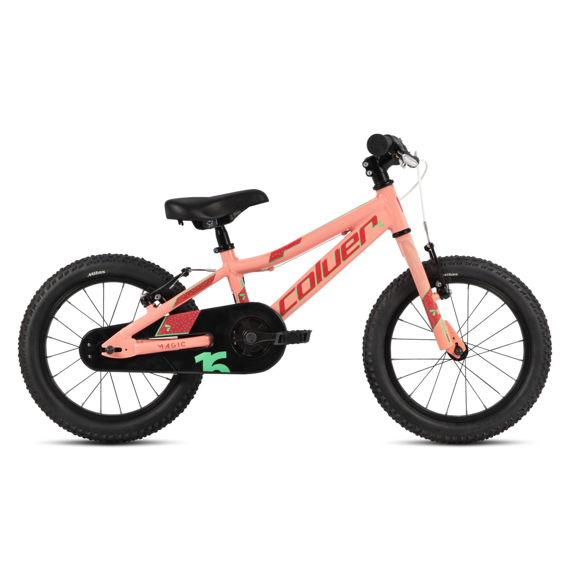 BICICLETA INFANTIL 16" COLUER MAGIC SS VB SALMÓN