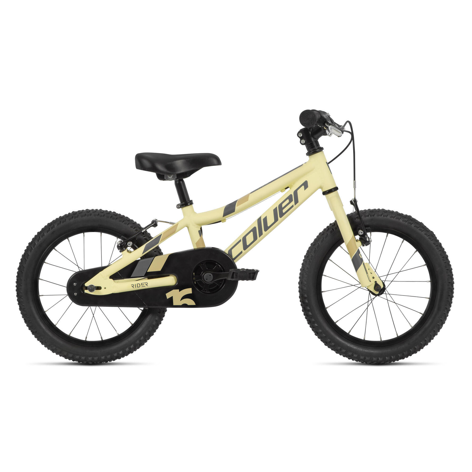 BICICLETA INFANTIL 16" COLUER RIDER SS VB CREME