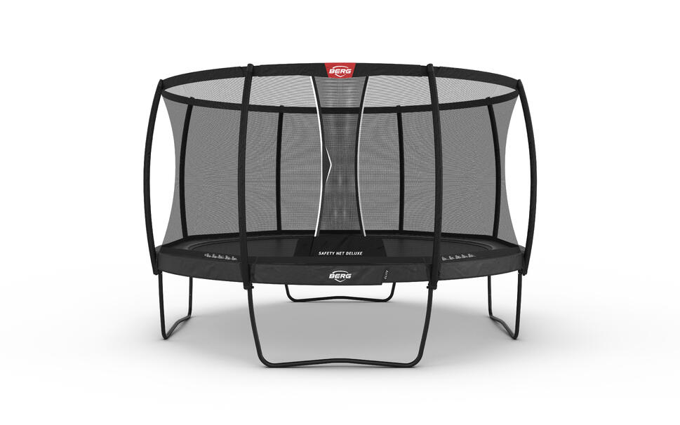 Trampolina okrągła z siatką bezpieczeństwa BERG Elite