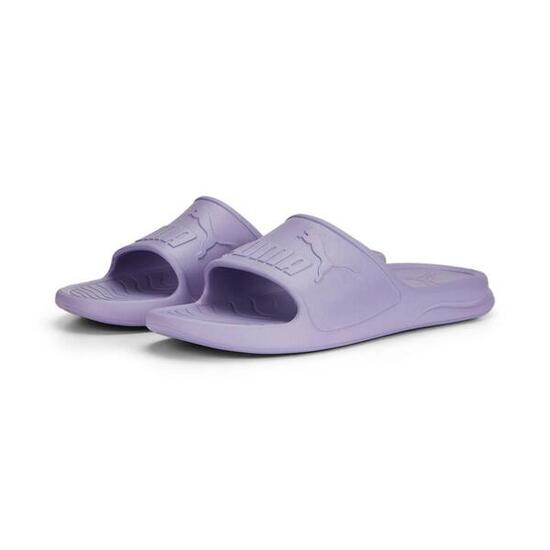 Klapki basenowe damskie Puma Popcat 20 Injex na plażę fioletowe (389081-05)