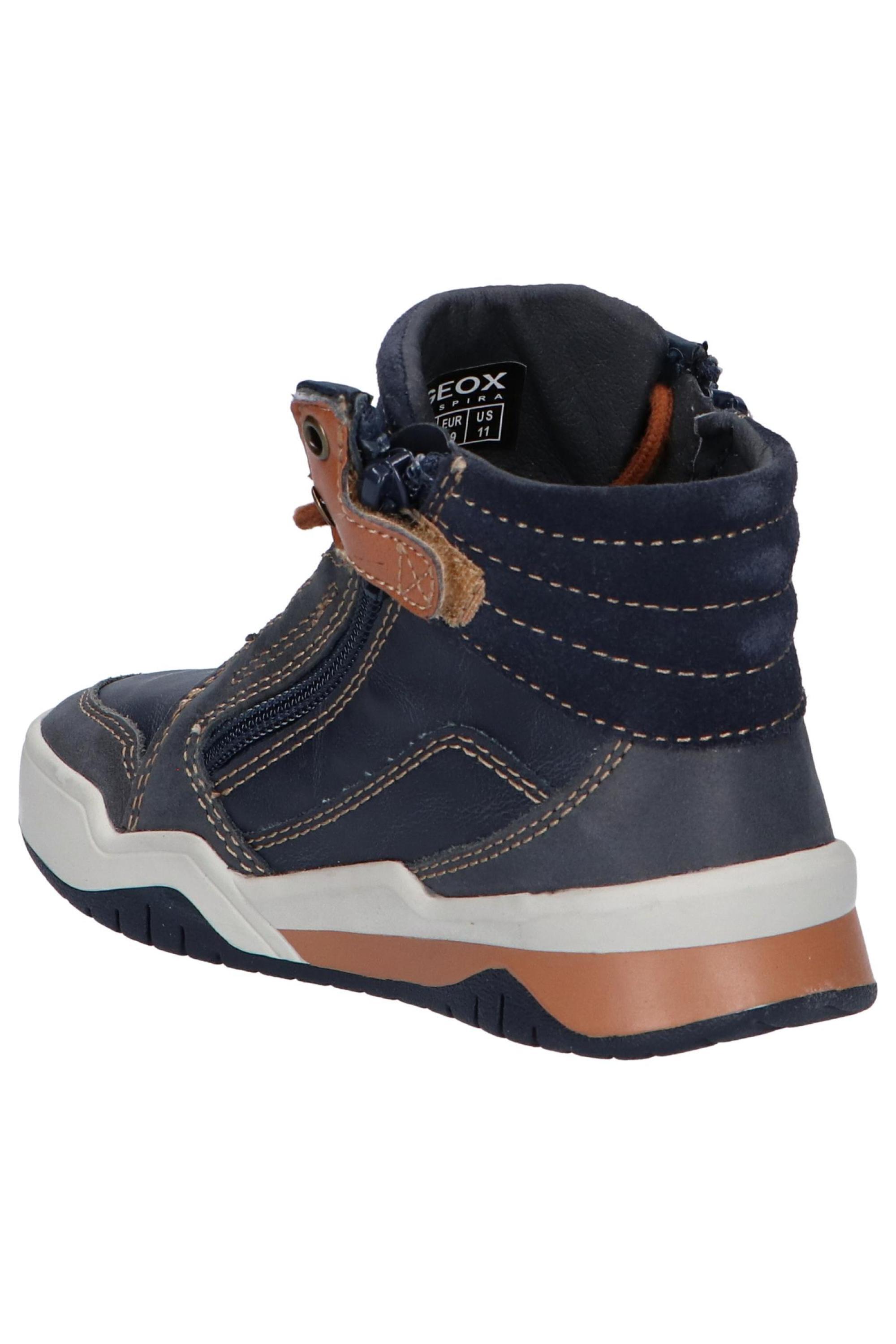 Basket Montante Geox Enfant Garçons J Perth B.D - SYNT+WAX.LEA 5/5