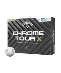Balles de golf Callaway New Chrome Tour X Triple Track 2024