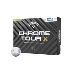 Balles de golf Callaway New Chrome Tour X Triple Track 2024