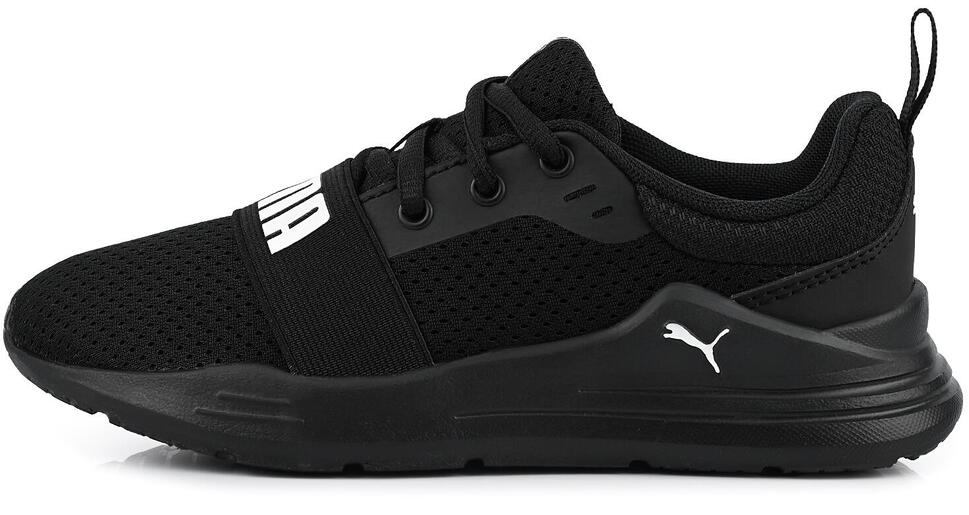 Dziecięce buty sportowe sneakersy lekkie czarne PUMA WIRED RUN PS