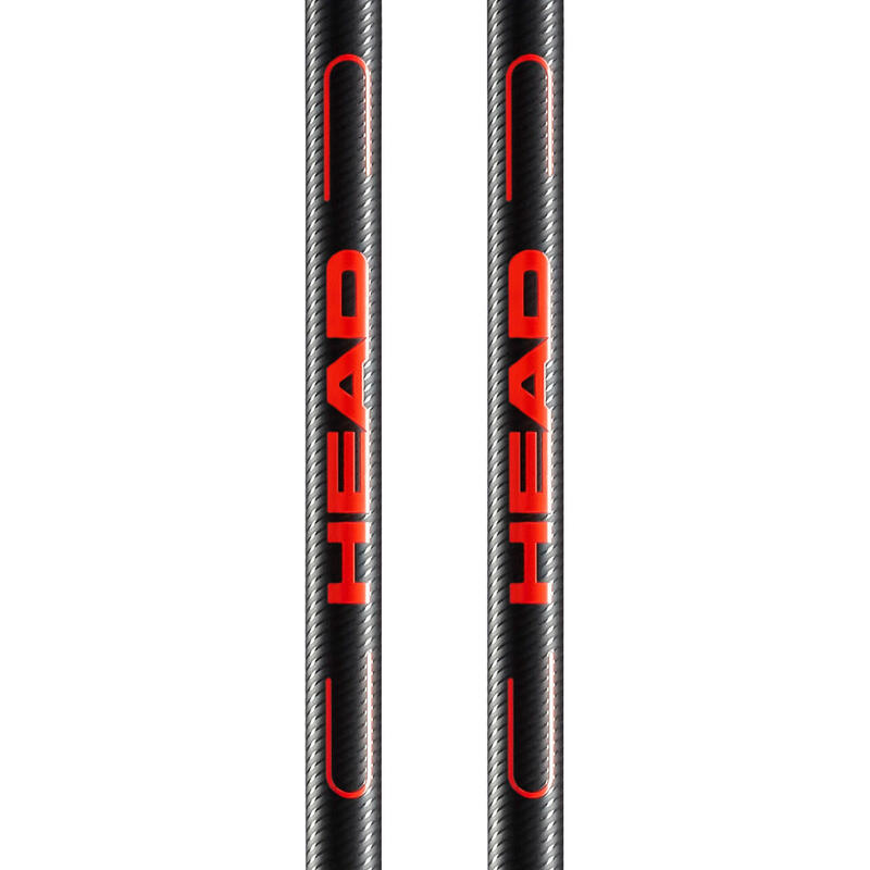 Kije narciarskie HEAD FRONTSIDE anthracite red