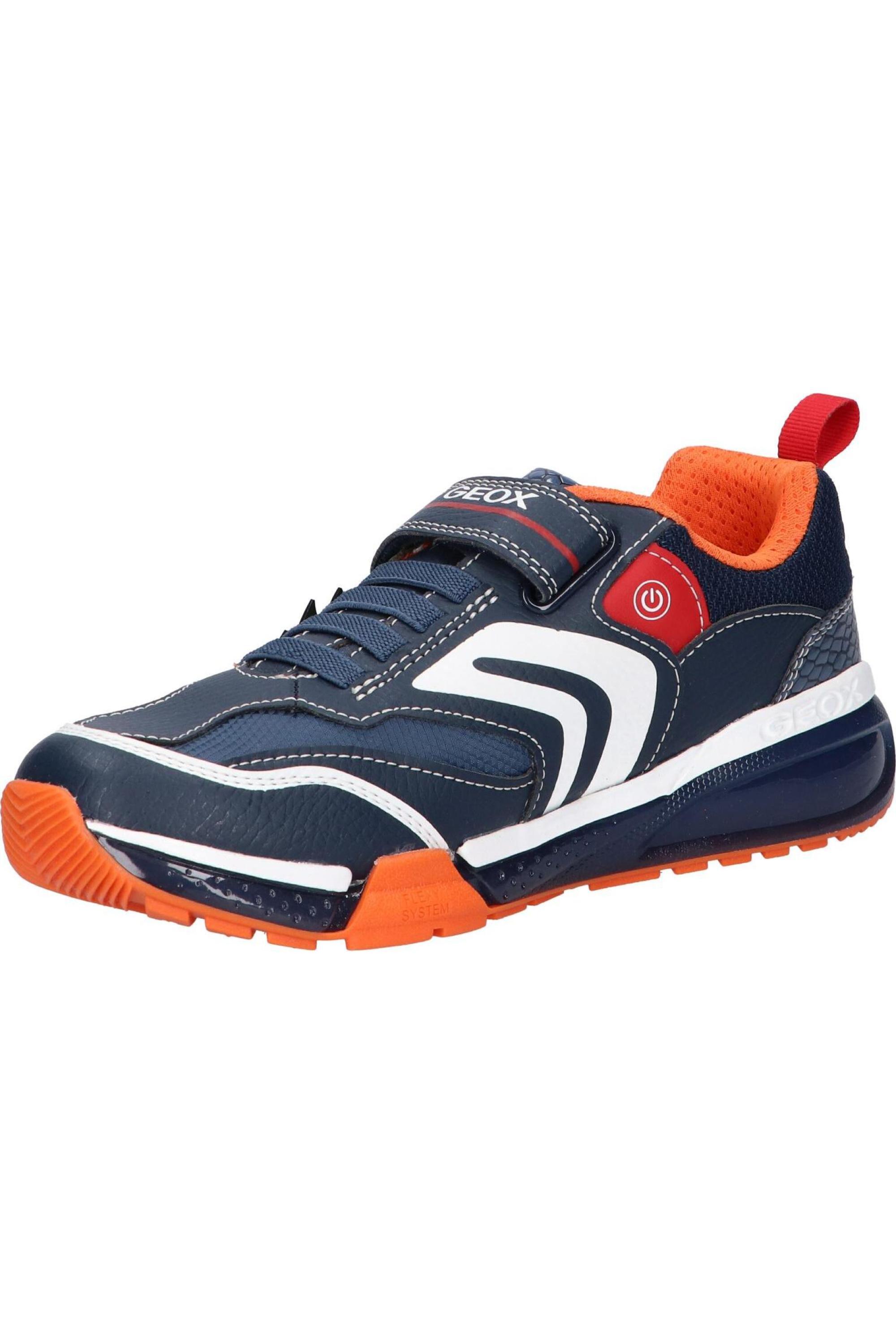 Scarpe Da Ginnastica Geox Modello J Bayonyc Boy Colore Blu 3/5