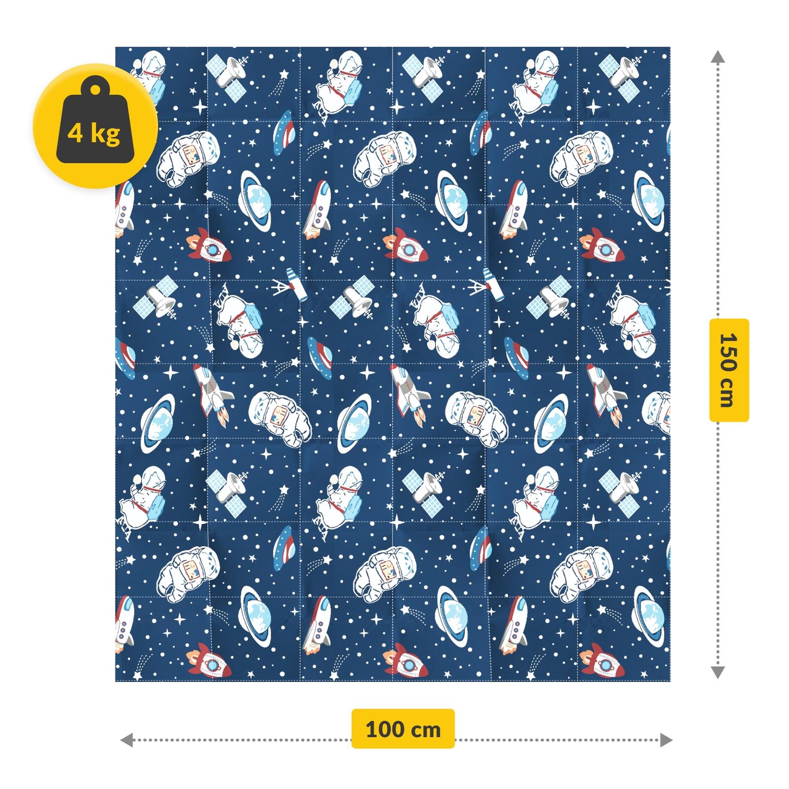 Gewichtsdecke für Kinder 4 kg 100 x 150 cm 7/7