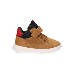 Bottines Bébé Garçon B HYROO BOY Jaune Foncé/Noir