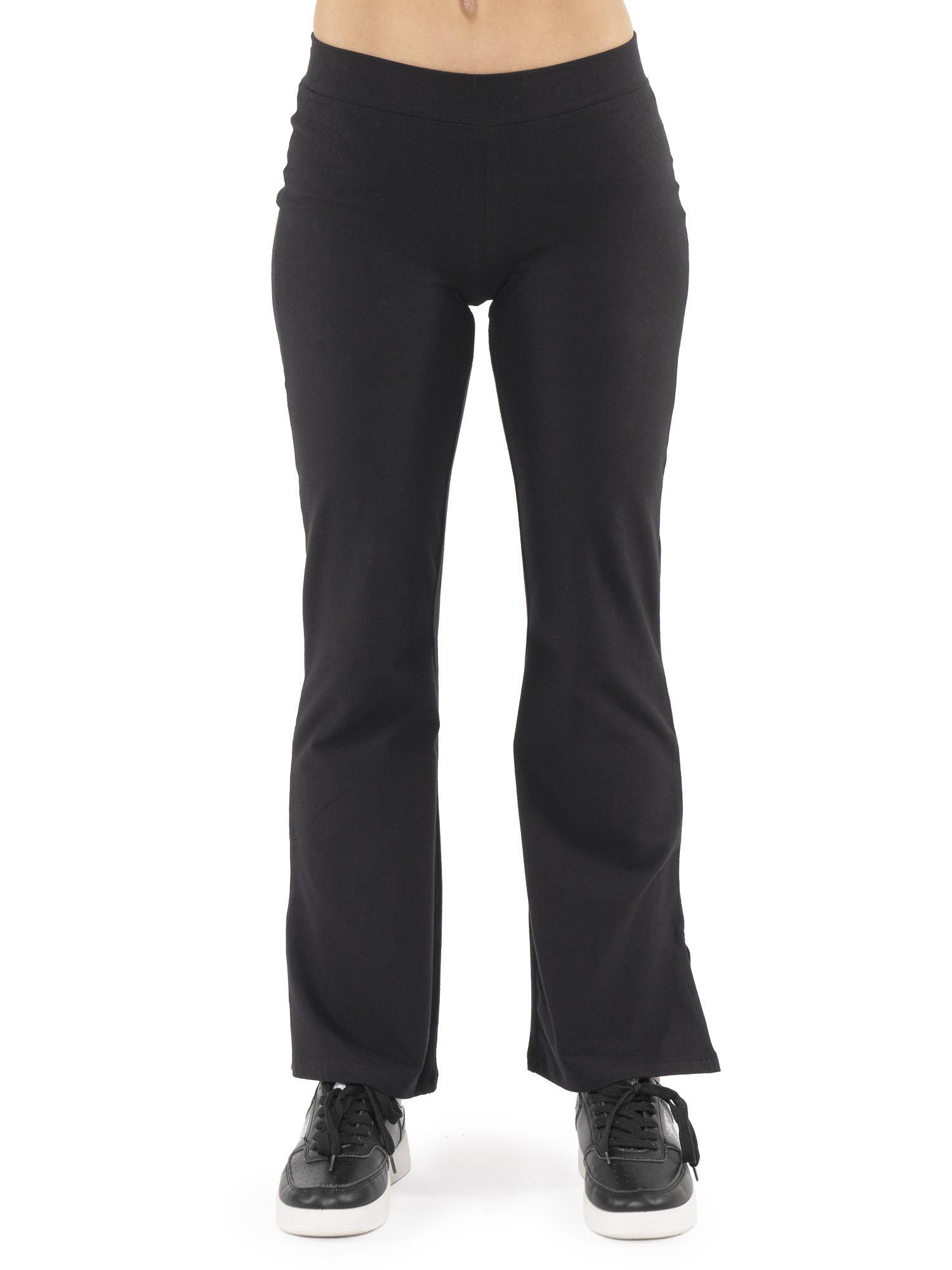 Leggings da donna con gamba a campana e spacchi "Never Without" 1/7