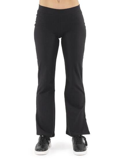 Leggings évasés en coton extensible, fentes pour femme Leone 1947 Never Without