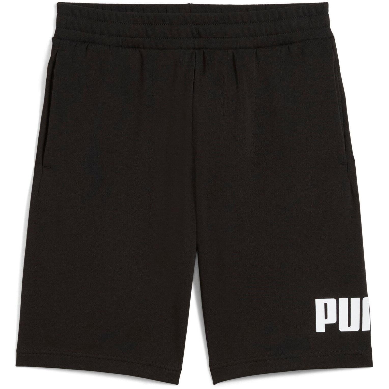 Shorts Puma Ess Big No. 1 Logo Shorts 10, Schwarz, Unisex 2/2