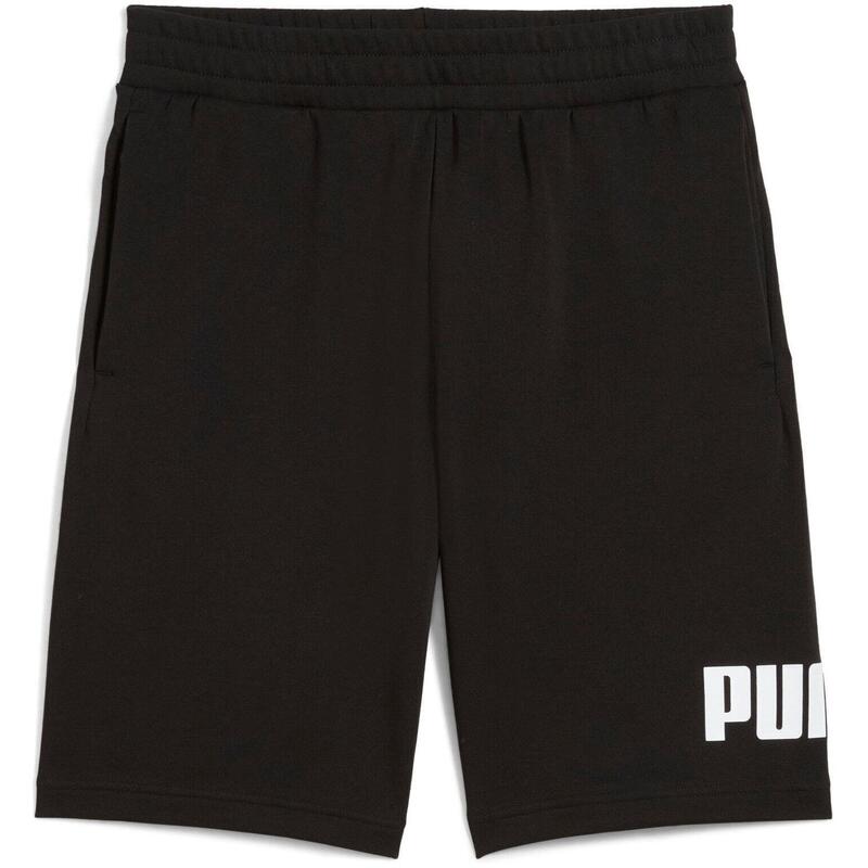 Pantaloni scurti unisex Puma Ess Big No. 1 Logo Shorts 10, Negru