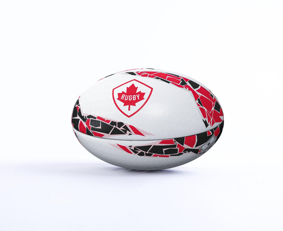 BALON RUGBY SUPPORTER CANADA, TALLA 5 2/3