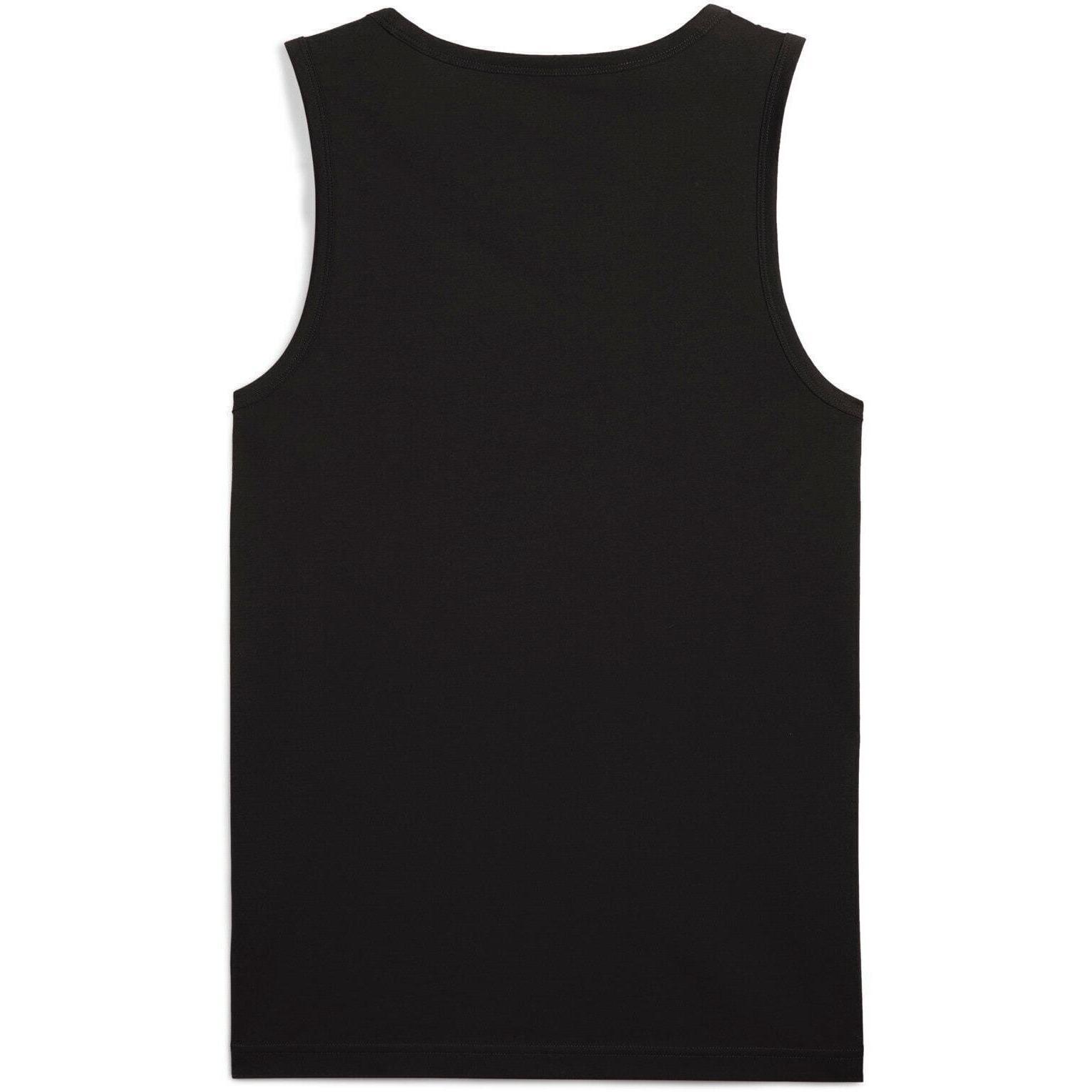Camiseta por baixo Puma Ess No. 1 Logo Tank, Preto, Homens 5/7