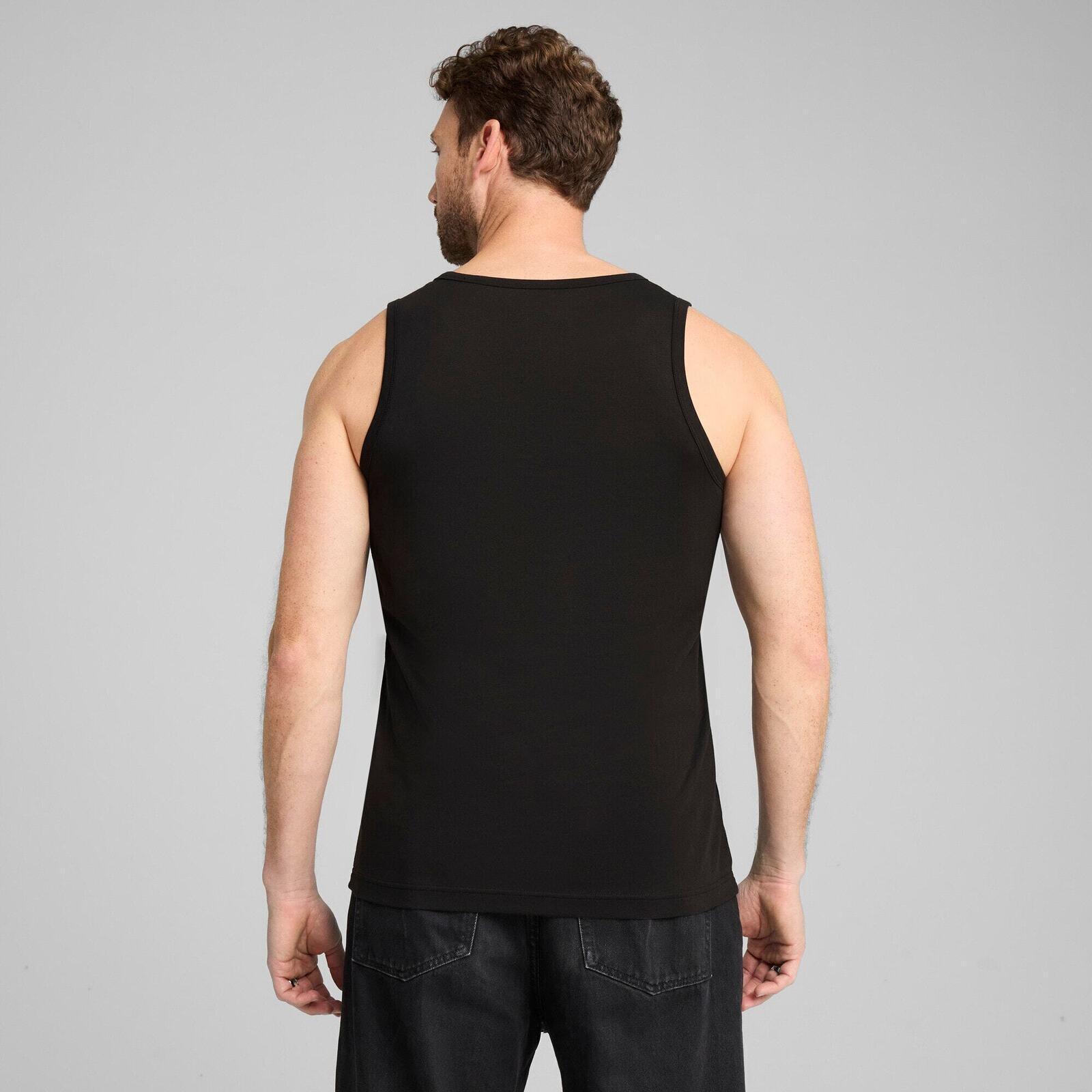 Camiseta por baixo Puma Ess No. 1 Logo Tank, Preto, Homens 2/7
