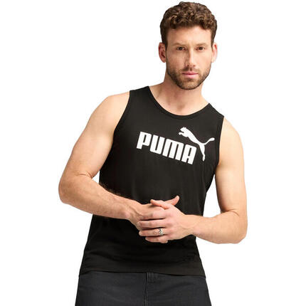 Maillot de corps Puma Ess No. 1 Logo Tank, Noir, Hommes