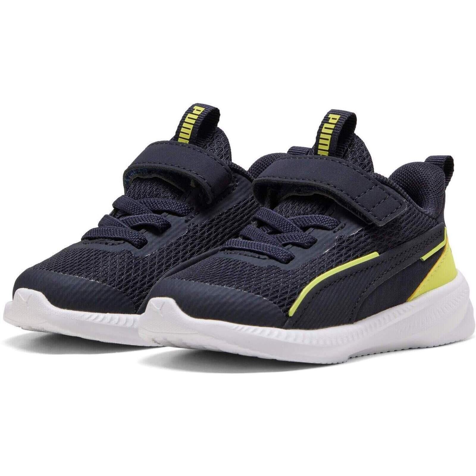 Baskets Puma Flyer 3 Ac Inf, Noir, Enfants 3/7