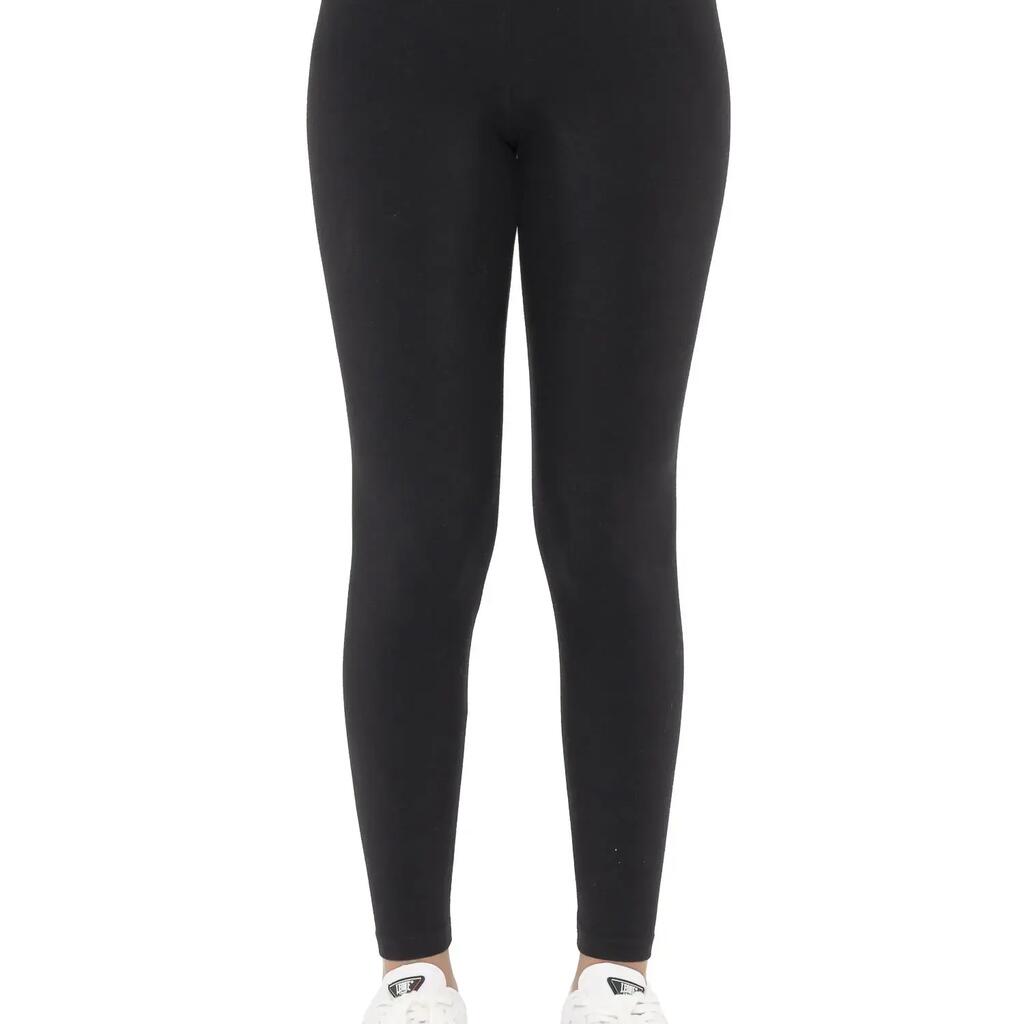 Women's leggings in stretch cotton, small Leone 1947 Never Without logo