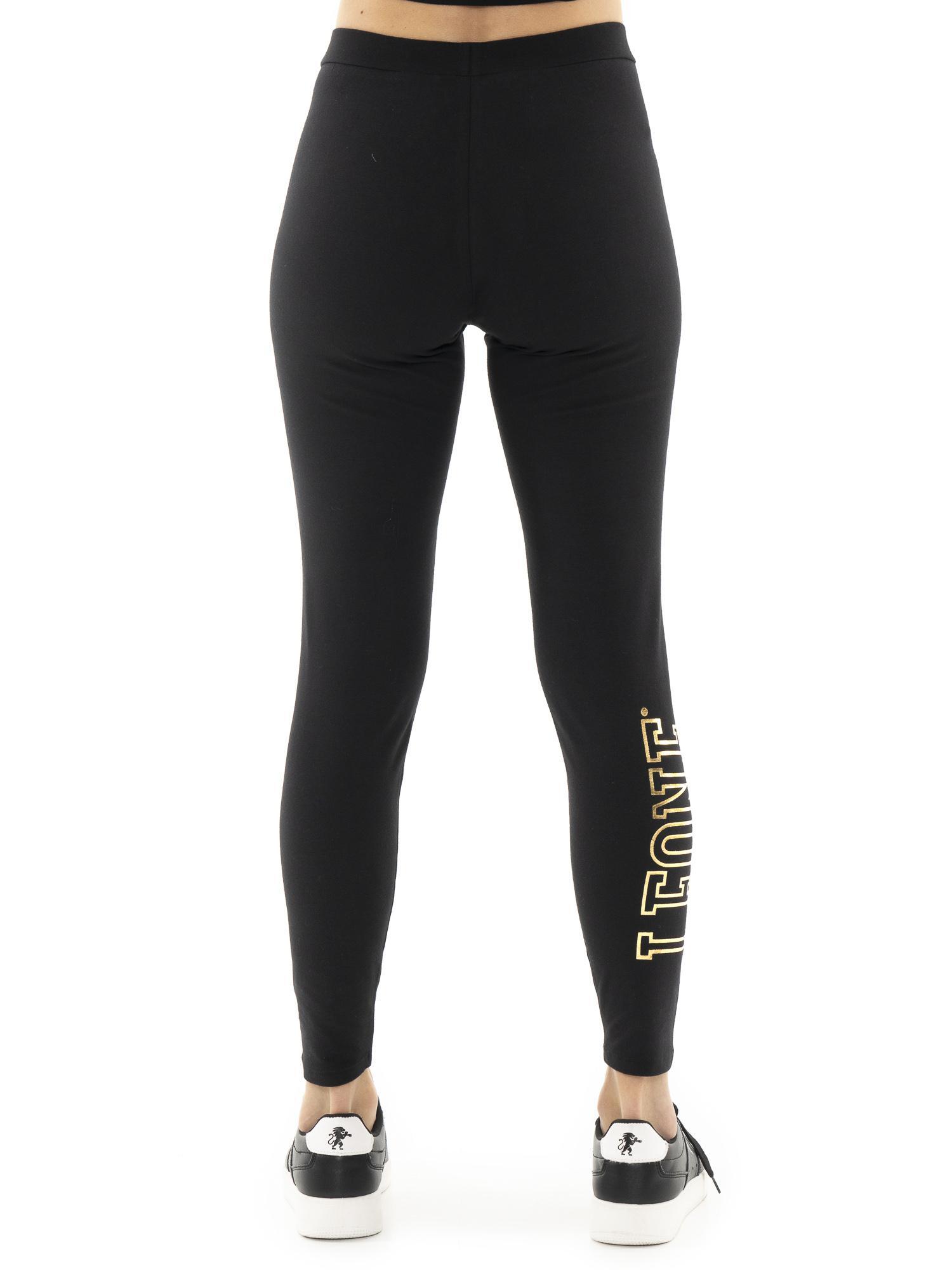Leggings femme en coton stretch à clous dorés Leone 1947 4/5
