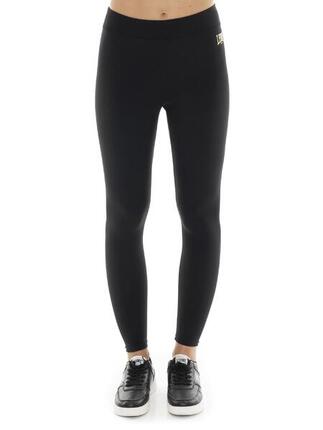 Legginsy damskie Leone 1947 Gold Studs z elastycznego nylonu ze złotym logo