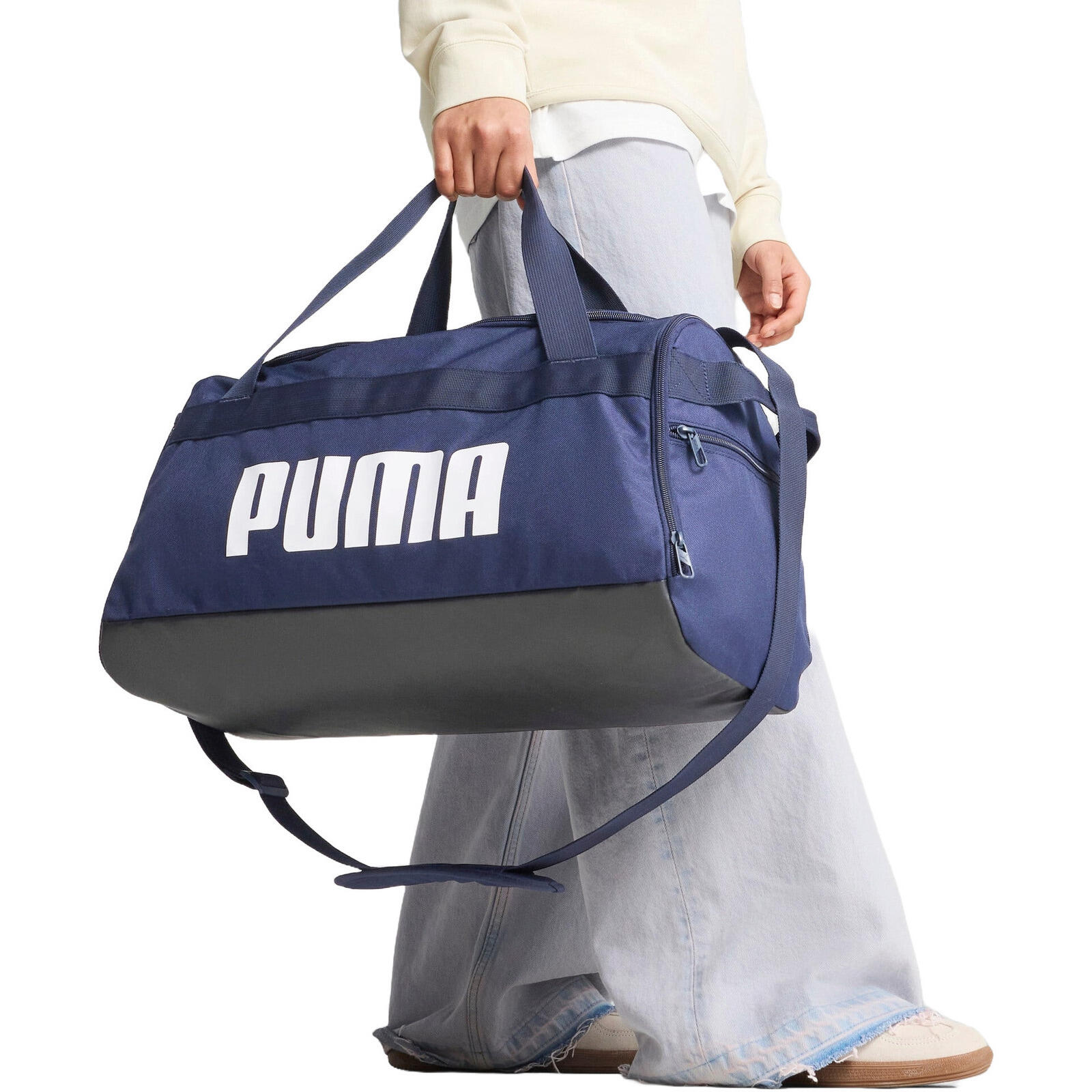 PUMA Tas Puma Challenger Small Sports Bag 35L, Blauw, Uniseks