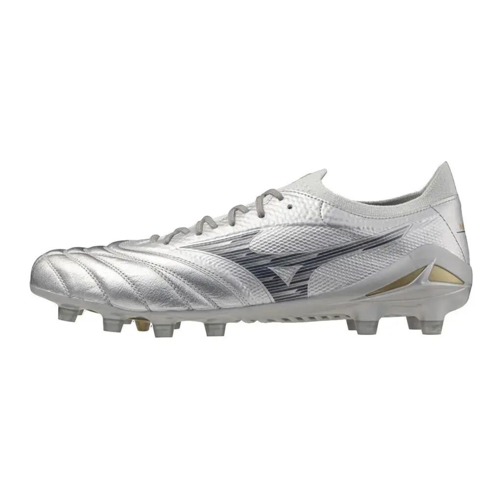 Mizuno Morelia Neo IV B Elite Silver Grey Football Boots