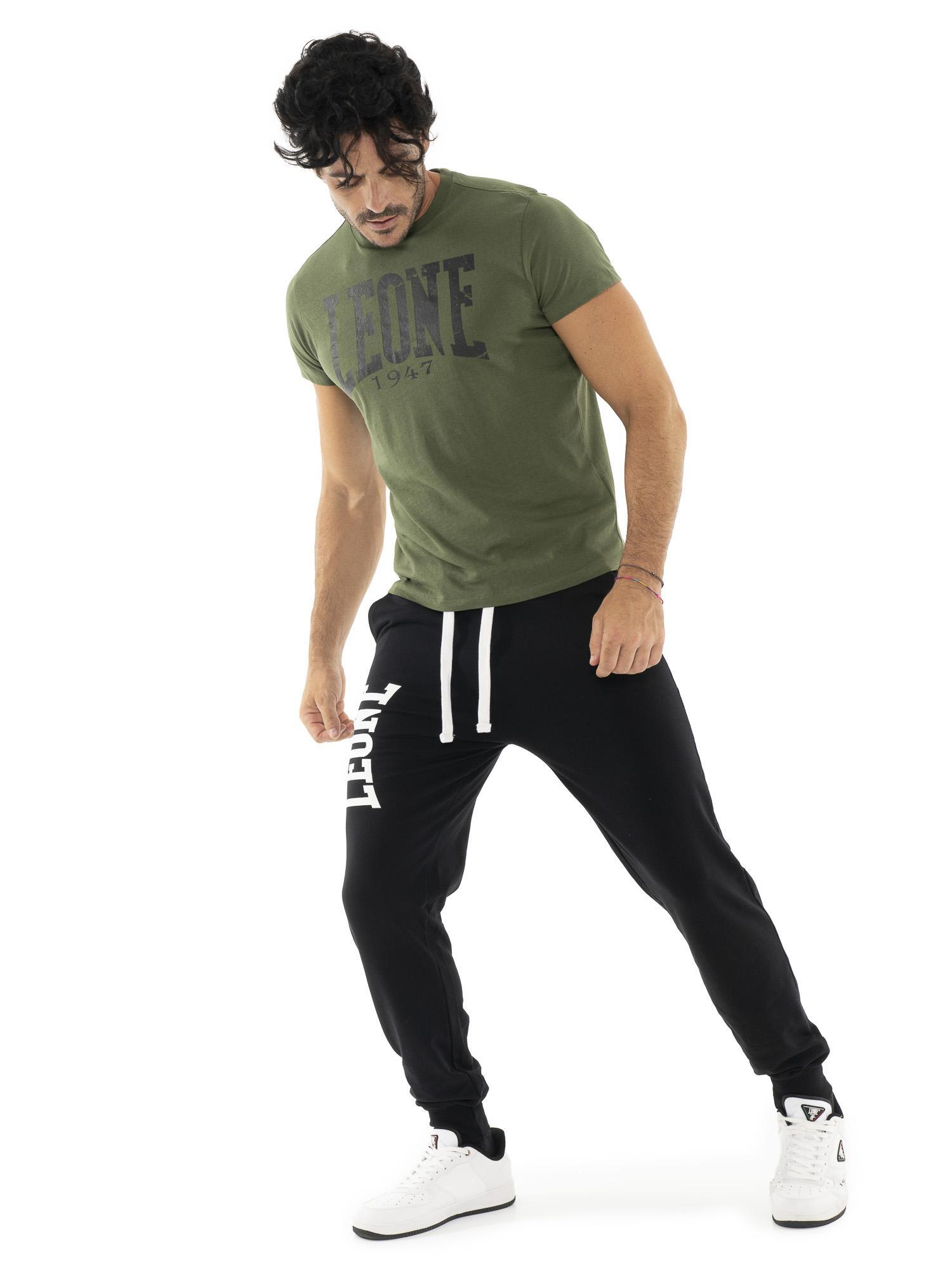 Pantalon de sports d'hiver pour hommes avec revers et grand logo "Basic" 5/5