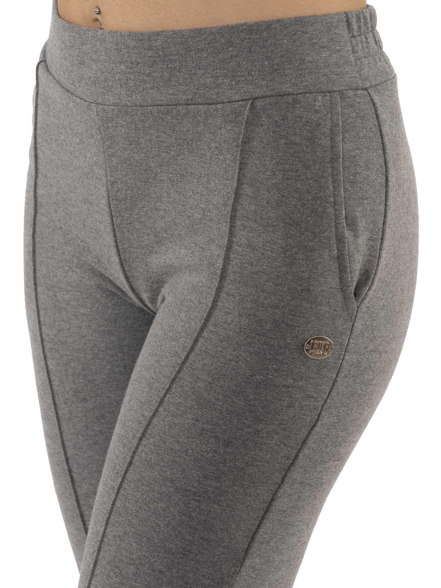 Pantalone invernale donna fondo dritto con pieghe Leone 1947 Never Without 3/7