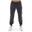 Pantaloni sport de iarnă pentru bărbați cu manșete mici cu logo-ul „Basic”