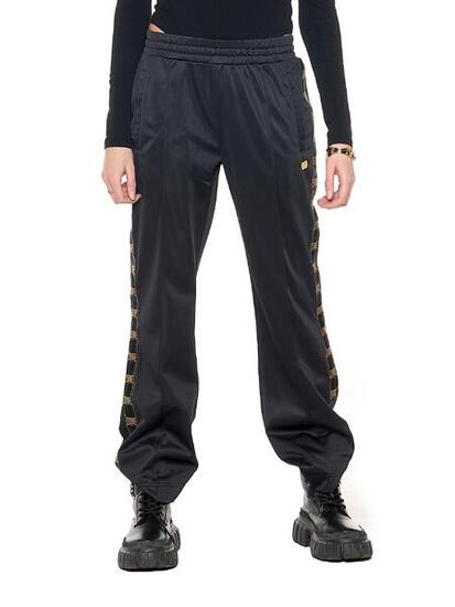 Pantalon de sport femme hiver à bandes verticales "Authentic Gold