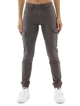 Damen-Cargohose Black Ring