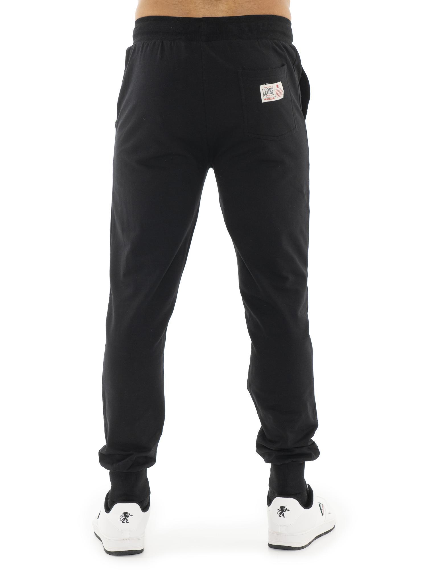 Pantalon de sports d'hiver pour hommes avec revers et grand logo "Basic" 4/5