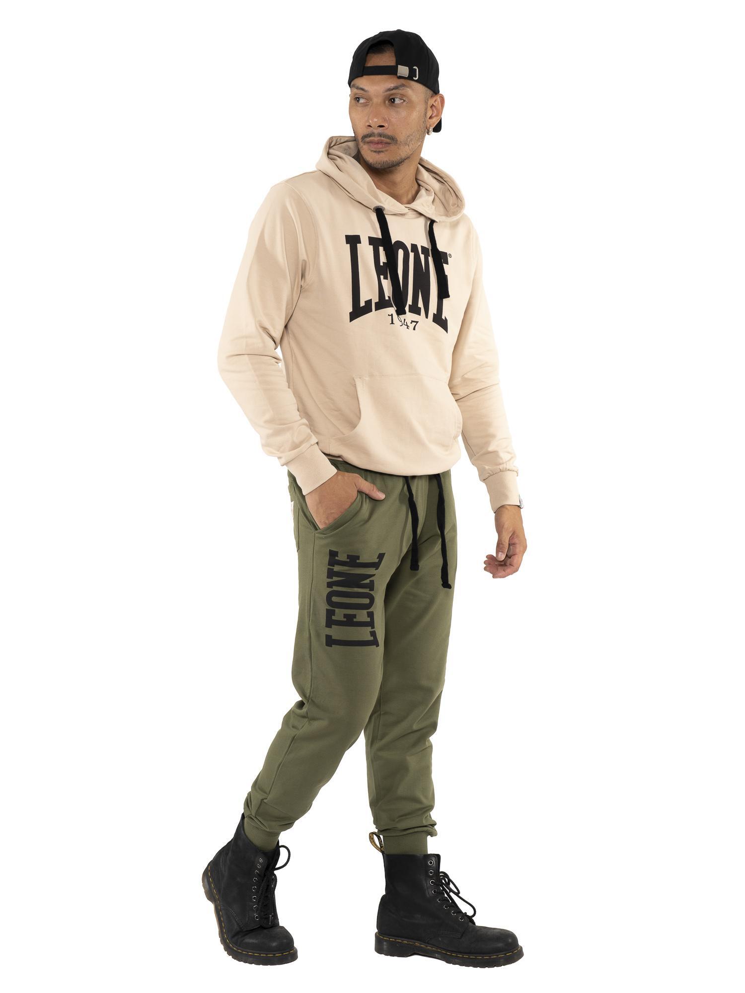 Pantalon de sports d'hiver pour hommes avec revers et grand logo "Basic" 2/5