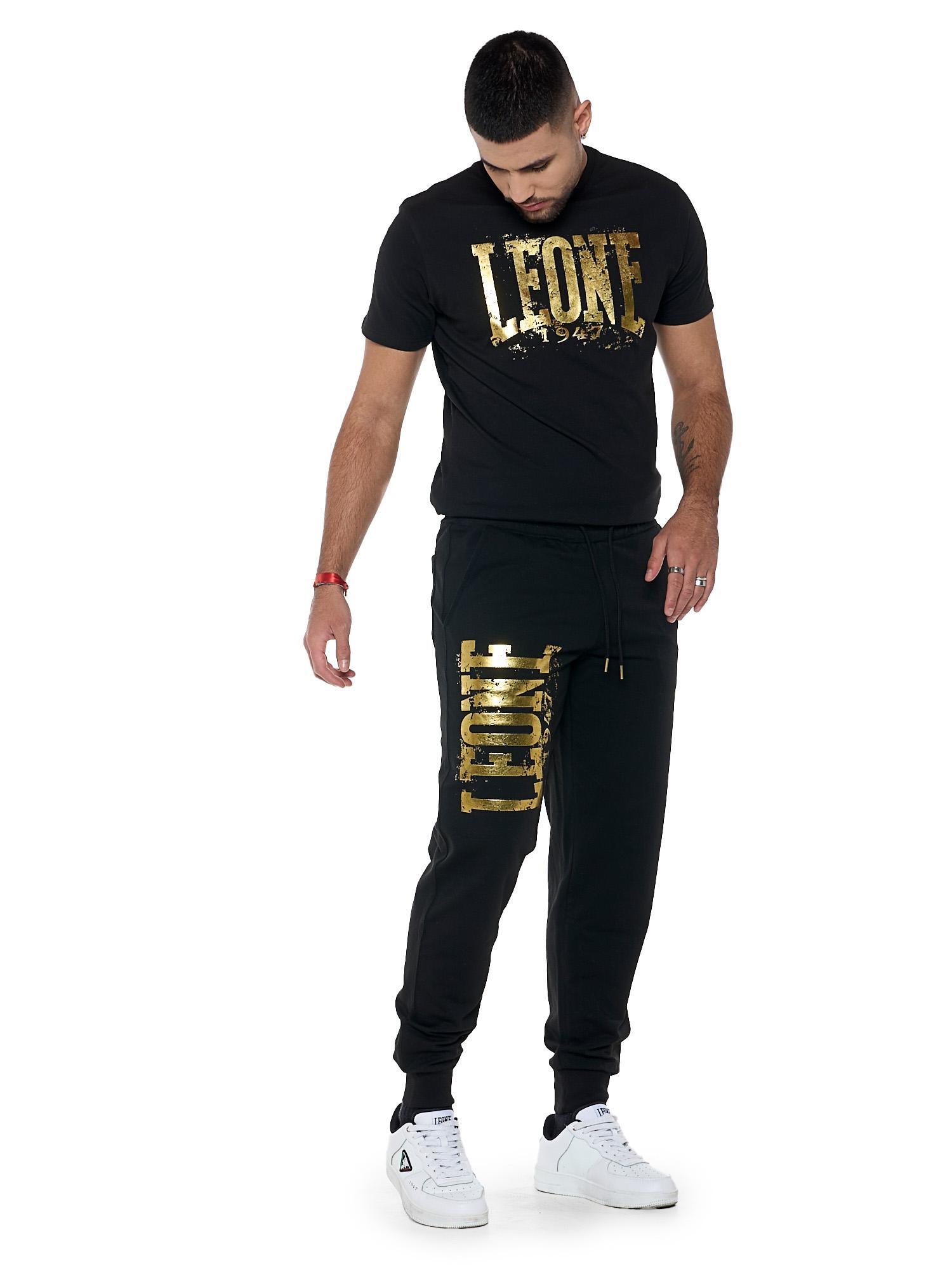 Pantalone sportivo invernale da uomo con logo grande da uomo "Authentic Gold" 3/6