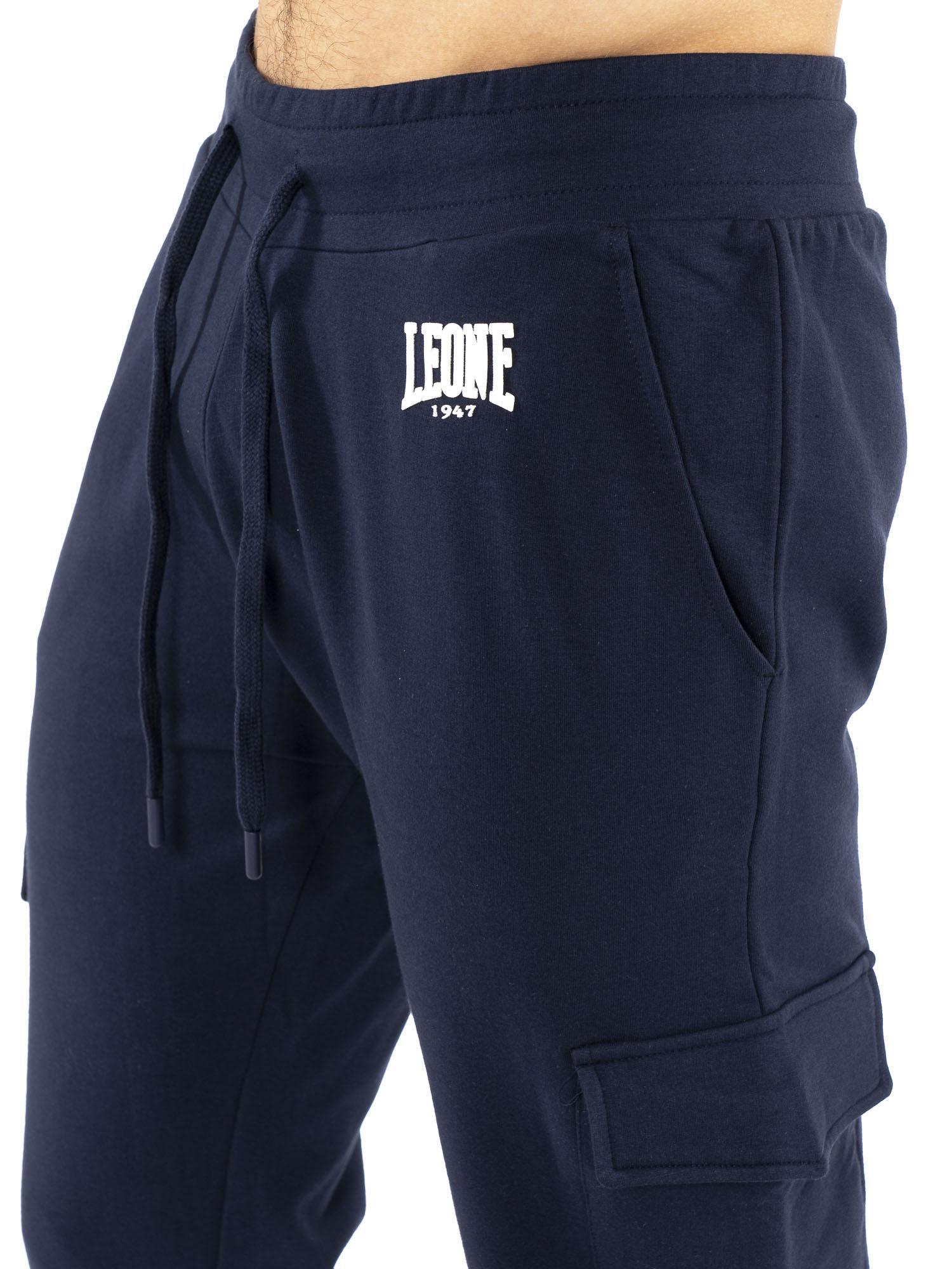 Pantalón cargo de hombre con pequeño logo "Basic" 3/6
