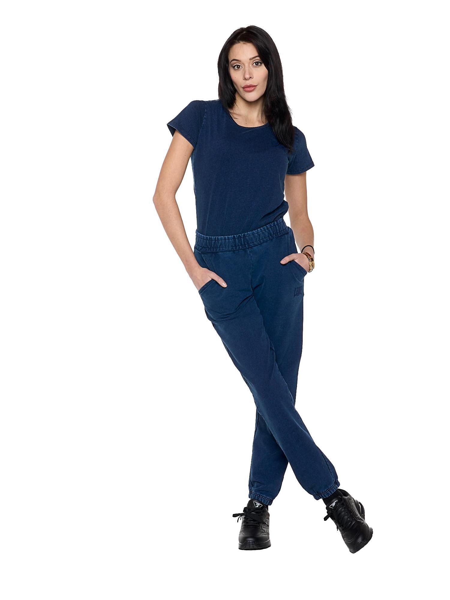 Pantalone sportivo da donna in denim "Indaco" 3/5