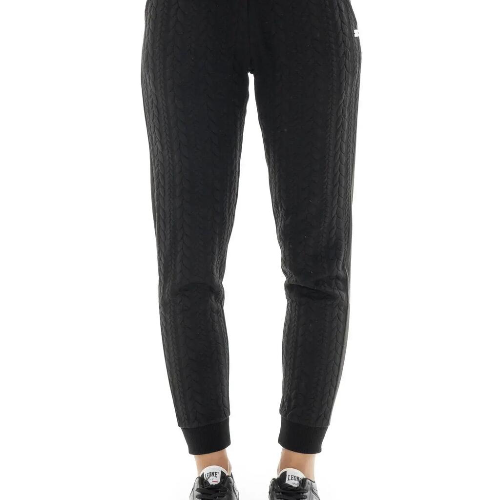 Relaxed Women's Winter Trousers with Front Braid