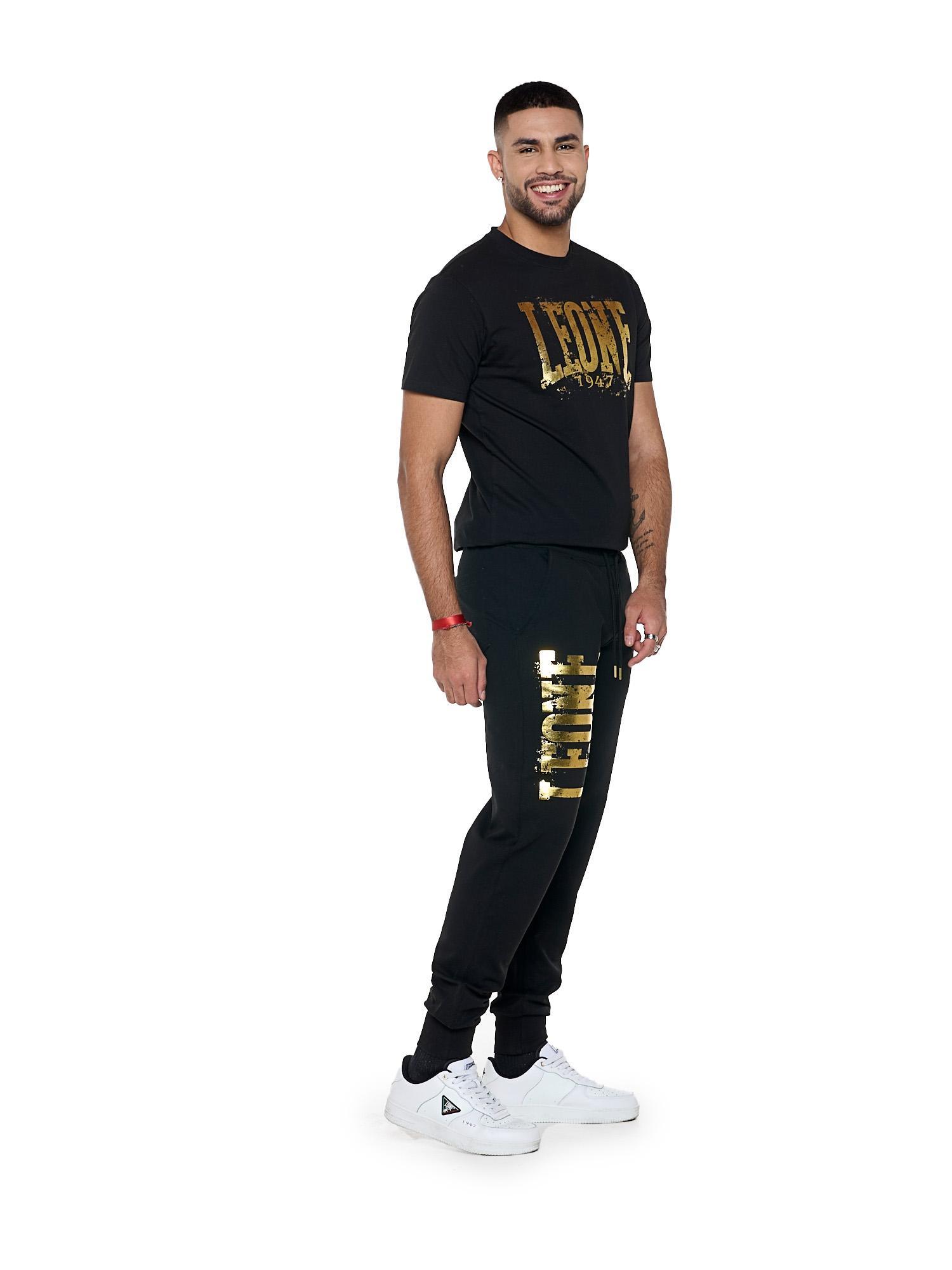 Pantalone sportivo invernale da uomo con logo grande da uomo "Authentic Gold" 2/6