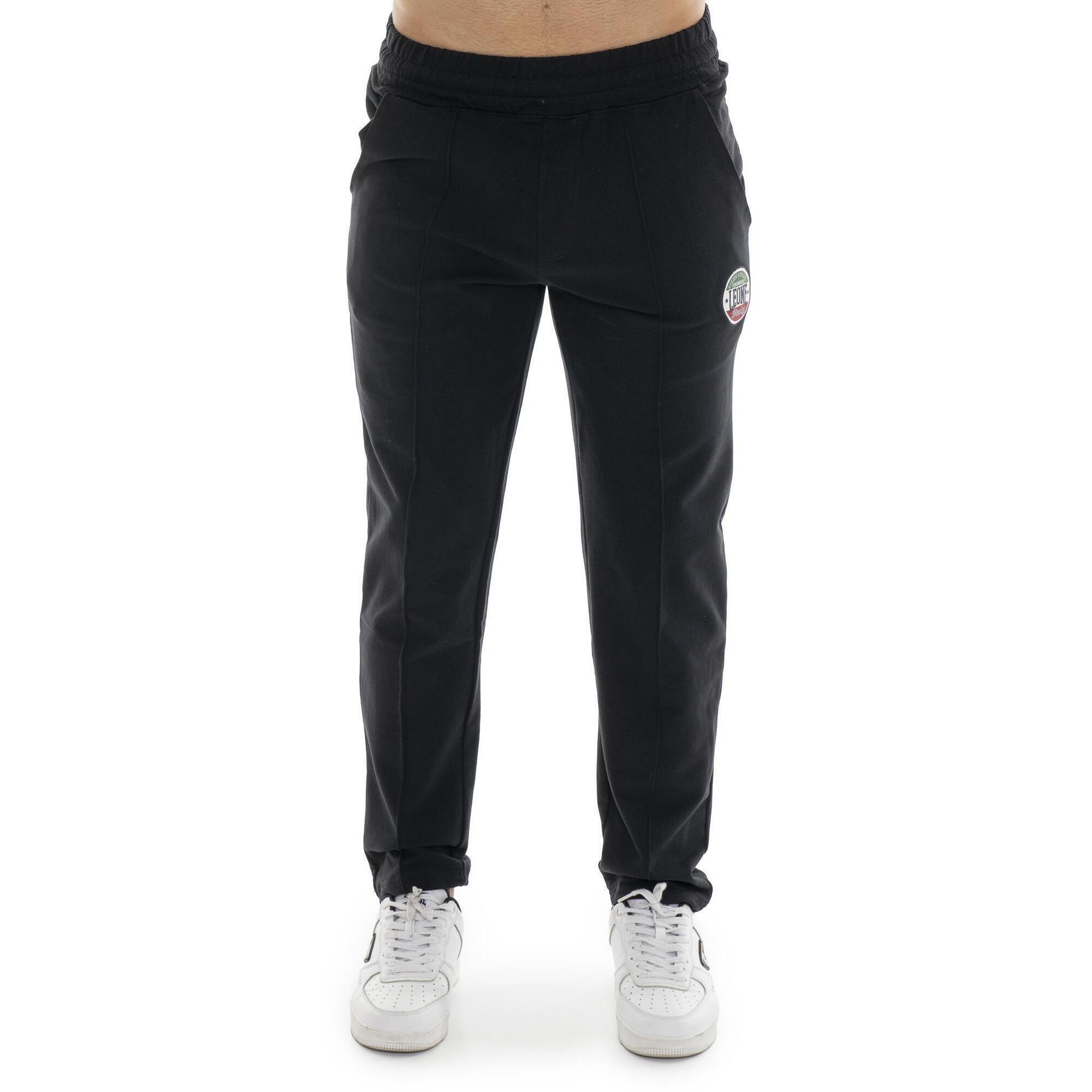 Leone 1947 Apparel - Pantalon Polaire Hiver Homme "varsity" - Pantalons - Noir - S - Decathlon