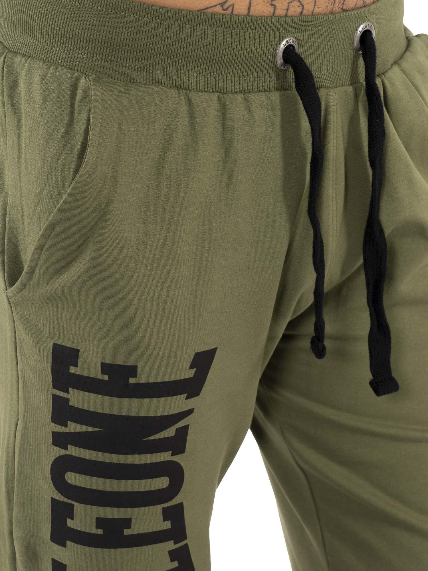 Pantalon de sports d'hiver pour hommes avec revers et grand logo "Basic" 3/5