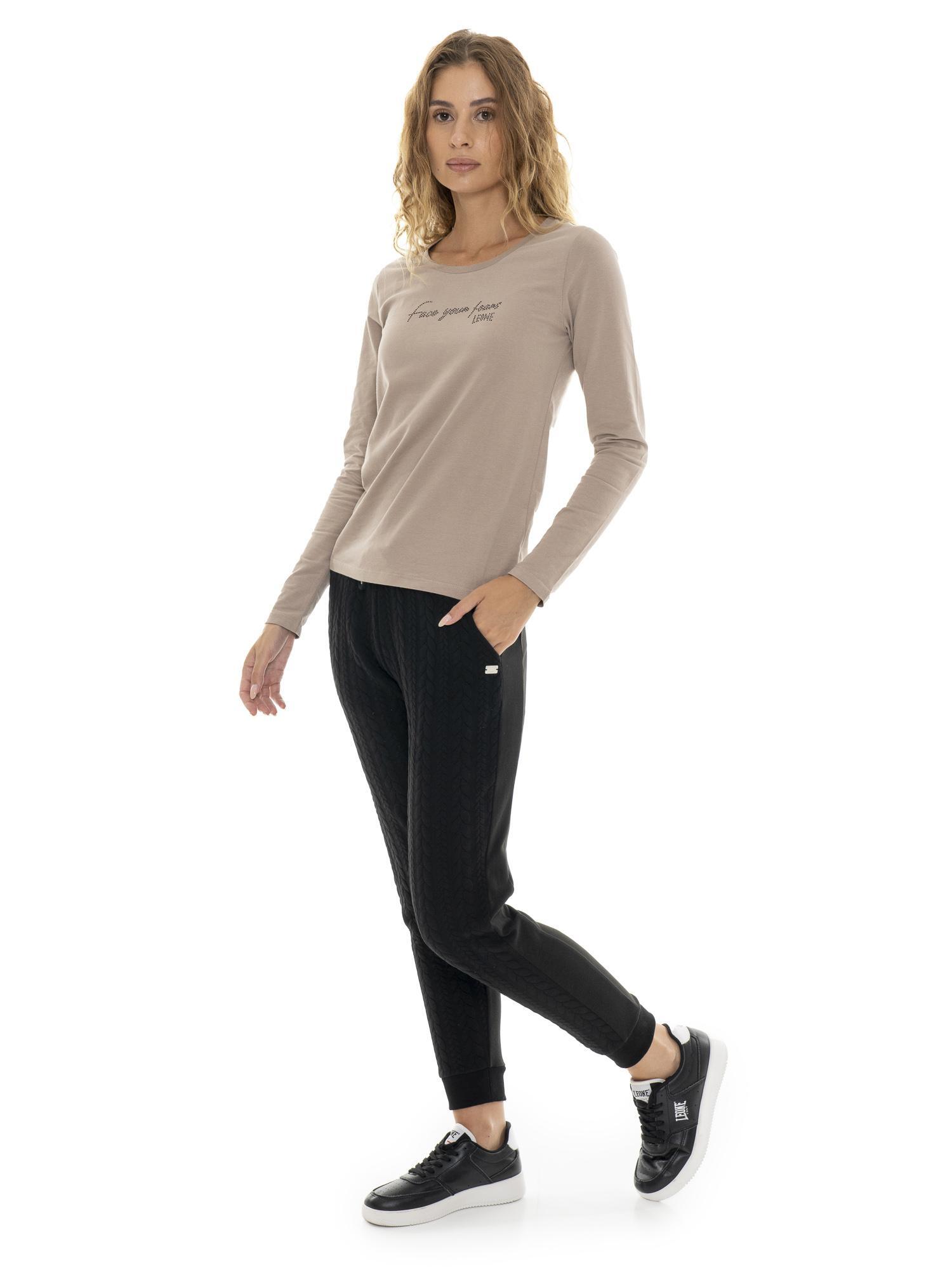 Pantalone da donna invernale a treccia davanti "Relaxed" 5/6