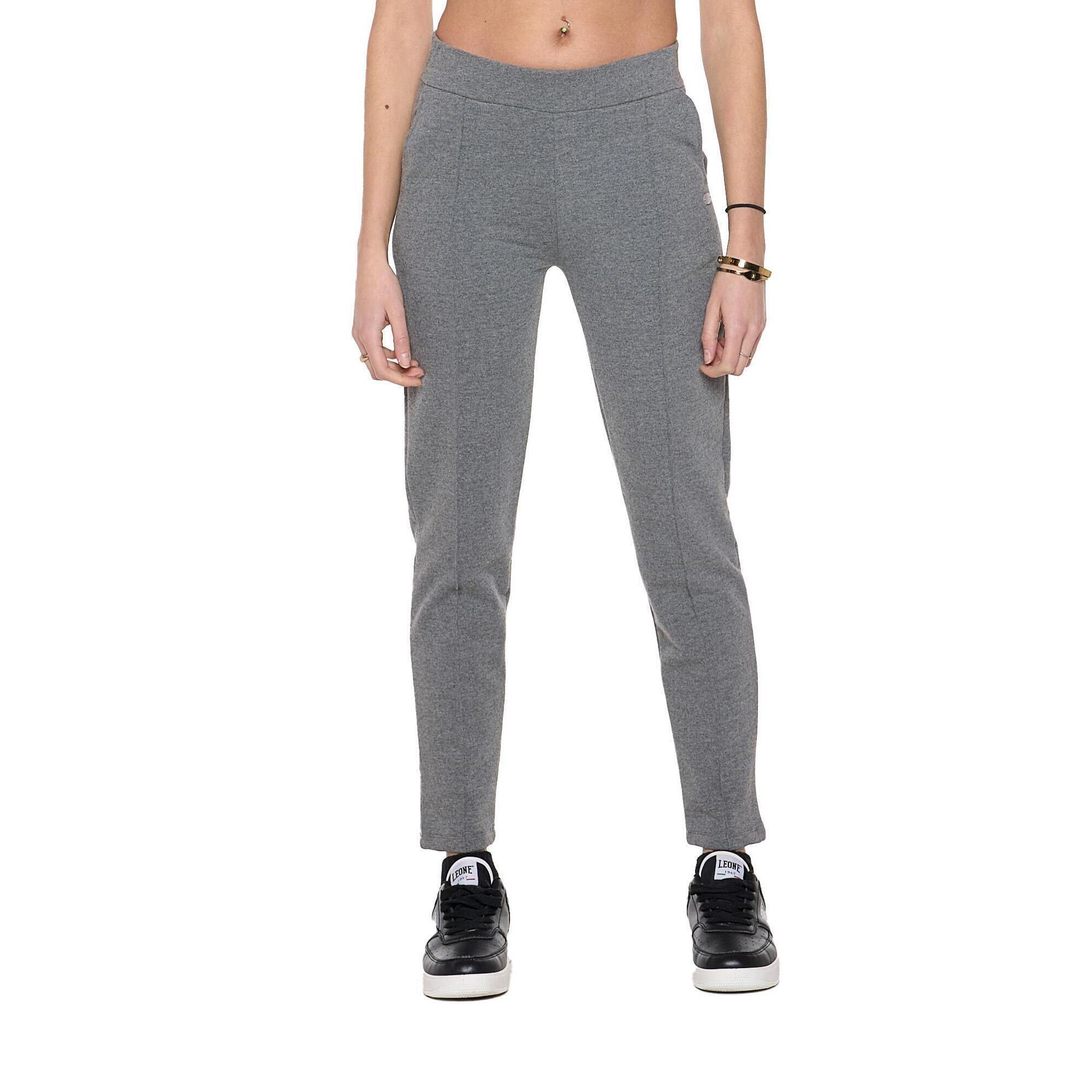 Leone 1947 Apparel - Pantalon Femme Hiver À Rayures "perle" - Pantalons - Gris - S - Decathlon