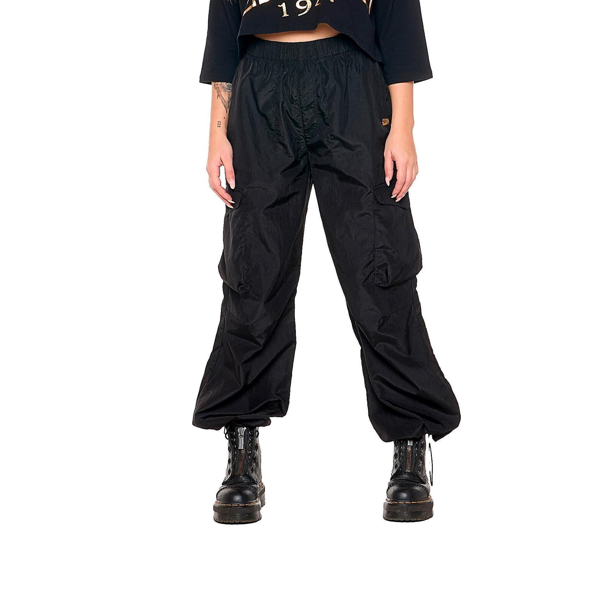 Leone 1947 Apparel - Pantalon Cargo Femme En Popeline "authentic Gold" - Pantalons - Noir - 40 M - Decathlon