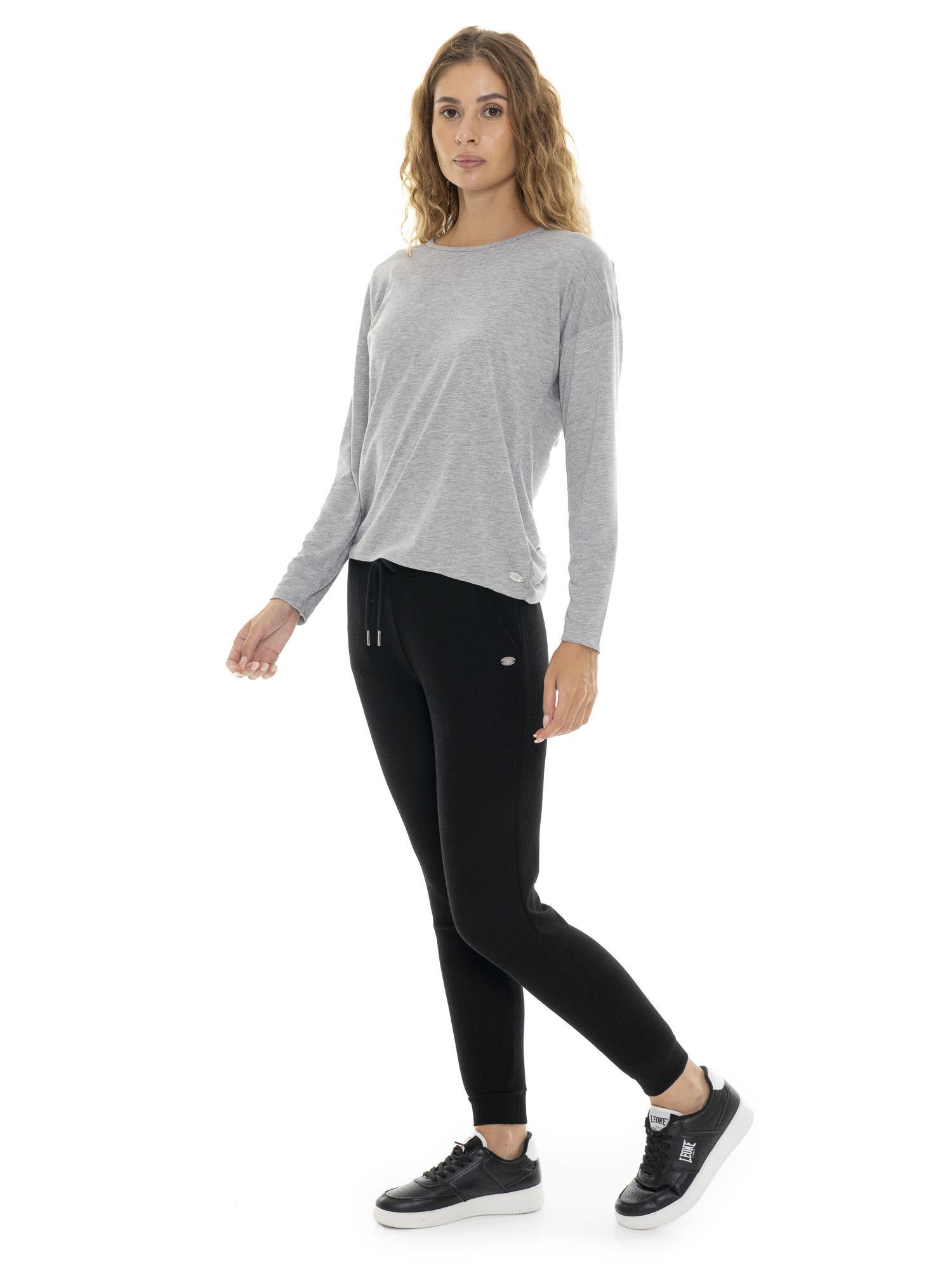 Dames winterbroek van dunne ribstof "Pearl" 5/7