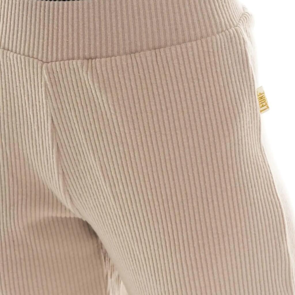 Woman rib sweatpants Relaxed