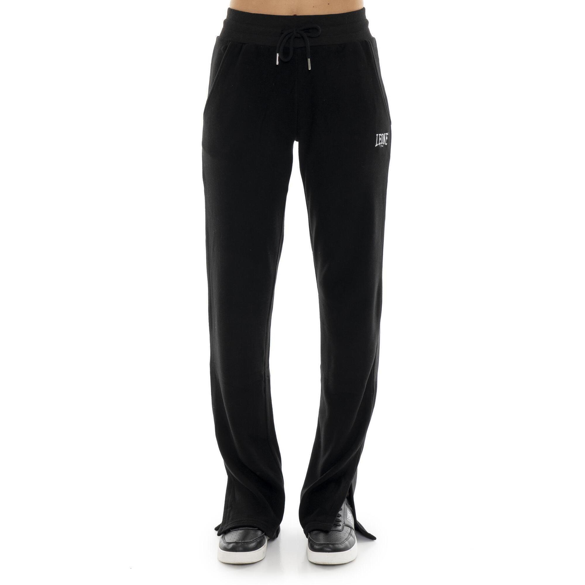 Leone 1947 Apparel - Pantalon Palazzo Femme Hiver "relaxed" - Pantalons - Noir - Decathlon